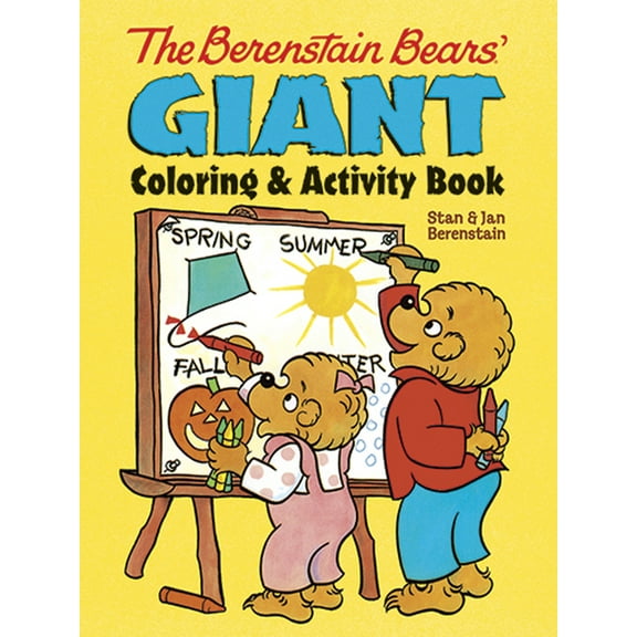 Dover Kids Activity Books The Berenstain Bears' Giant Coloring and Activity Book, (Paperback)