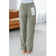 thumbnail image 7 of Marino Cargo Pants - Olive, 7 of 7