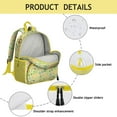 thumbnail image 5 of Sports Students Backpack with Basketball and Volleyball Print - Comfortable, Adjustable Straps, Water-Resistant for School Use, 5 of 5