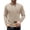 Apricot, variant on COOFANDY Mens Henley T-Shirts Long Sleeve Henley Pullover Sweater Collarless Button Golf Fall Shirts