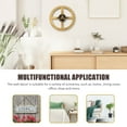 thumbnail image 3 of CATIEBYE 1Set Gear Wall Decor 7.86x7.86in Wood Density Board For Bar Decor, 3 of 5