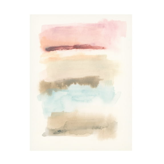 Trademark Fine Art June Erica Vess  Liquid Stratascape II Canvas Wall Art