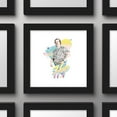 thumbnail image 4 of Gallery Pops Netflix Stranger Things: Season 3 - 80s-Style Hopper Graphic Wall Art, Black Framed Version, 12" x 12", 4 of 5