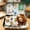 2#Brown, variant on Christmas Tin Box with Plush Toy Surprise Gift Set Holiday Storage Container for s Stocking Stuffer(A)