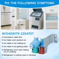 thumbnail image 3 of Upgraded W10408179 W10179146 Refrigerator Water Inlet Valve Compatible with Whirlpool Kenmore Maytag IKEA KitchenAid Ice Maker, WPW10179146 Water Val, 3 of 8