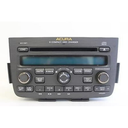 2005-2006 Acura Mdx Radio Stereo Am/ Fm 6 Disc Changer Cd Player 39100-S3V-A620