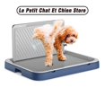 thumbnail image 2 of Dog Potty for Indoo Training Pads with Pee Baffle Reusable Dog Pad with Tray, Alternative to Puppy Pad Portable Dog Litter Box ShopWise Round, 2 of 8