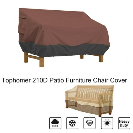 Tophomer Garden Furniture Cover Waterproof Outdoor Chair Lawn Patio Multiplicated Color Size Canada - Best All Weather Outdoor Furniture Covers