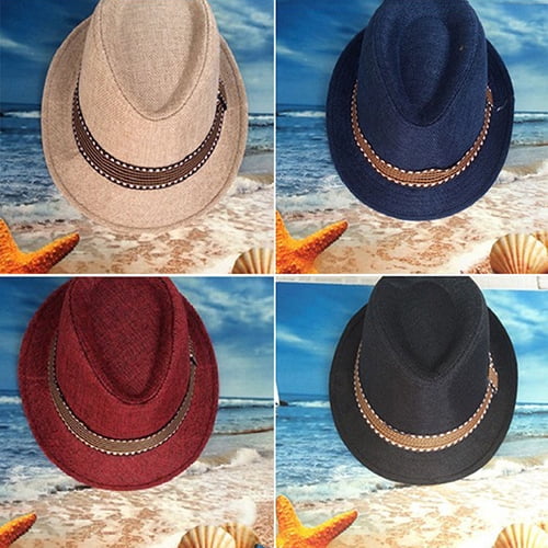 Aofa Outdoor Couple Hat Travel Sunscreen hat Western Cowboy Straw Hat Hand  Woven Straw Hat