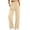 Khaki plus size wide leg pants a1, variant on Cagogo Women Plus Size Wide Leg Elastic Waist Lounge Pant with Pockets Casual Solid Loose Long Trousers Travel Work Loungewear Fall Outfits Winter Clothes, Navy M