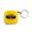 Yellow, variant on Pocket Size Ruler Tape 1m for Body Measurement Portable Small Size Auto Retractable ABS Shell Flexible Keyring