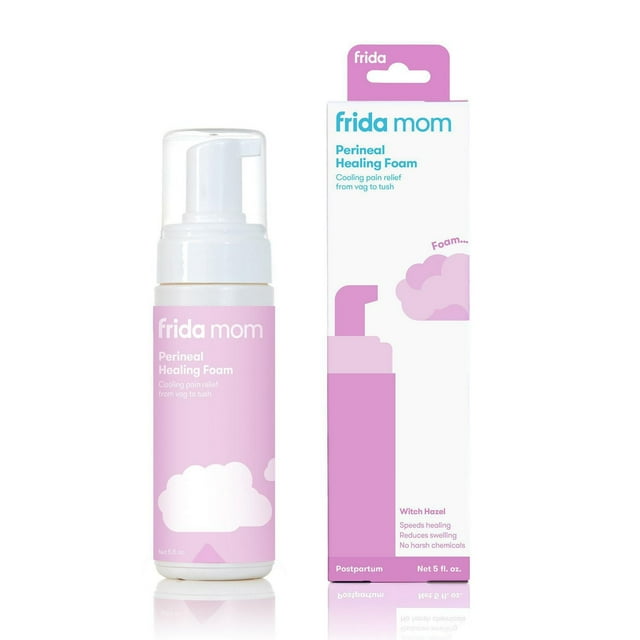 Frida Mom - Witch Hazel Perineal Healing Foam - Postpartum Recovery - Newborn Baby - Hospital Bag Essential Instant Cooling Relief, No Harsh Ingredients, Relieves Pain