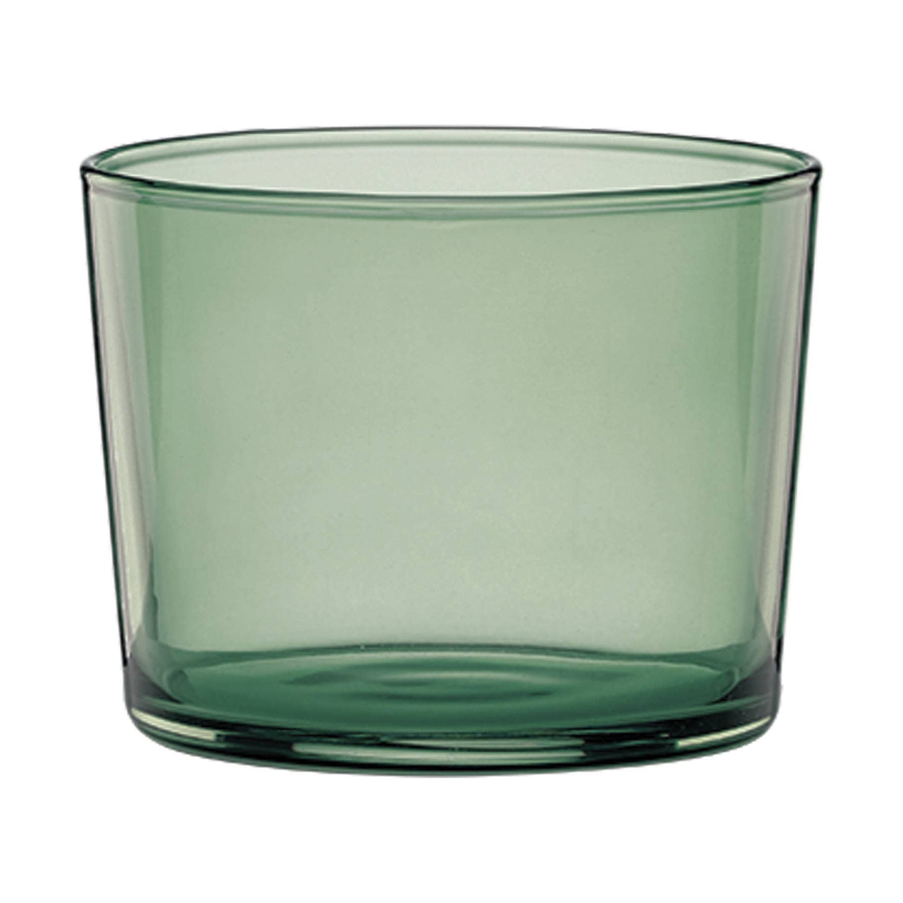 Oneida Entertain 365 12-Piece Green Glass Stackables Drinkware Set