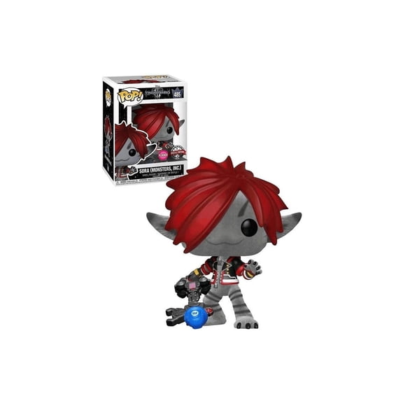 Funko POP Kingdom Hearts Sora#485 BoxLunch Exclusive with Free POP! Protector!