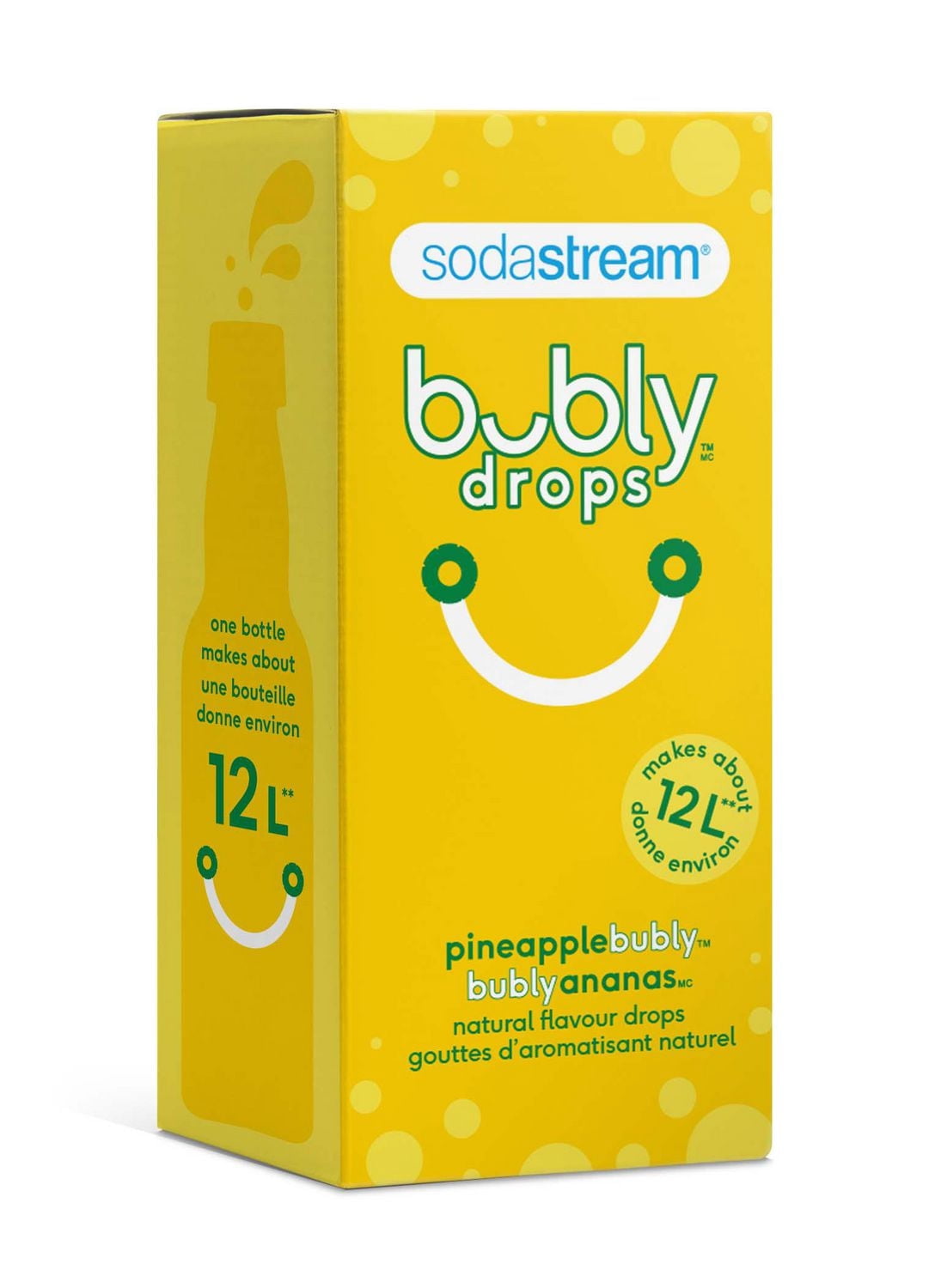SodaStream bubly drops Pineapple