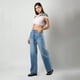 thumbnail image 2 of Pantalón Recto Cadera Alta Para Mujer - SAVI BASIC, 2 of 6