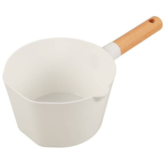 Ladle Dipper Water Spoon Plant Bathtub for Baby Toddler White