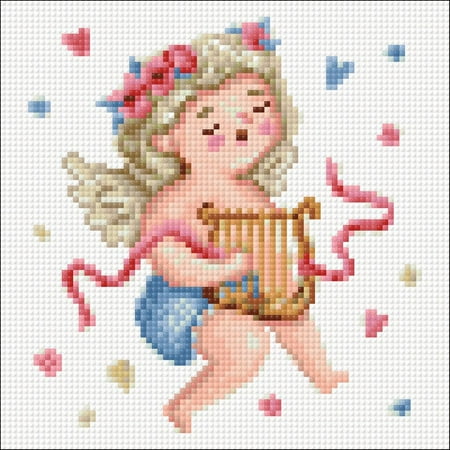 UPC: 4630103943865 | Diamond Painting Kit in Love Crafting Spark 7.9 x 7.9 in CS2702 Diamond Art