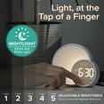 thumbnail image 6 of La Crosse Technology L'Eclipse Light Assist Digital Alarm Multi-color Clock, 617-1412, 6 of 9