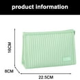 thumbnail image 2 of PU cake cosmetic bag Candy-colored cosmetic bag convenient travel wash bag storage bag cosmetic bag, 2 of 5