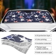 thumbnail image 3 of Yiaed Watercolor Stars Print Car Windshield Sunshade Front Auto Car Front Window Sun Shade Foldable Sun Visor Shield Cover Auto Accessories for Sedan SUV Truck-Medium, 3 of 5