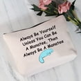 thumbnail image 2 of Manatee Gifts Manatee Lover Gifts Always Be Yourself Unless You Can Be A Manatee Cosmetic Bag Animal Lover Gift Manatee Tote Bag Carry Case Manatee Mom Gifts, 2 of 6