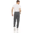 thumbnail image 4 of PC Men's Fleece Jogger Sweatpants 3 Pack with Zipper Pockets, Adjustable Drawstring, Athletic Joggers, Sizes S-3XL, 4 of 5