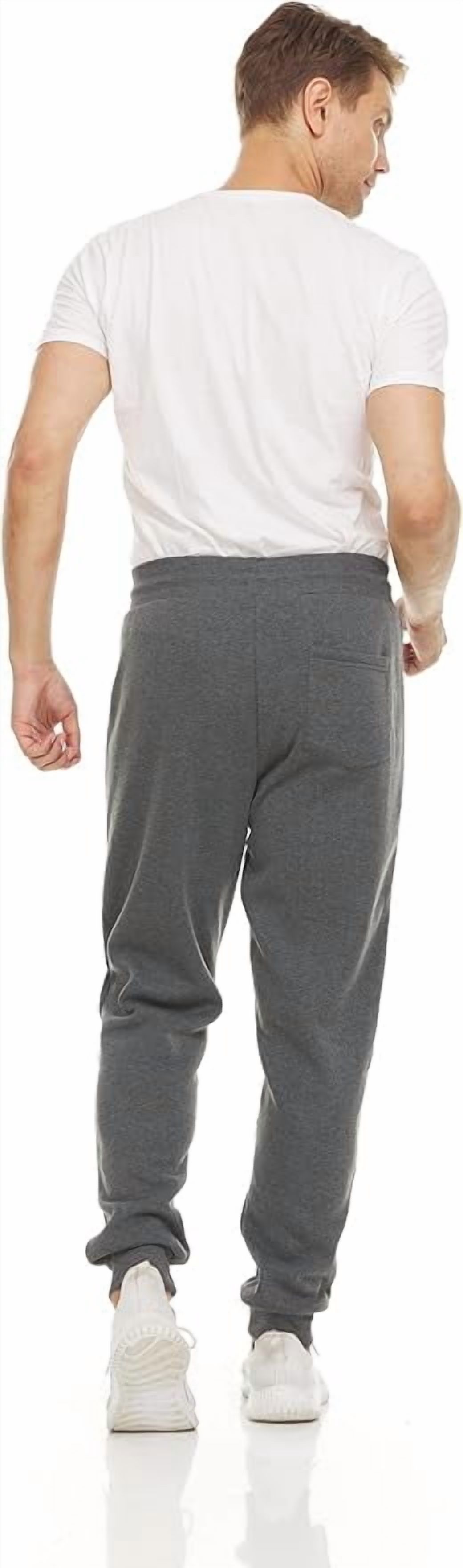 PC Men's Fleece Sweatpants Joggers, 3-Pack photo 4