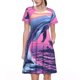 thumbnail image 1 of Disketp Hawaiian Beach Dolphin para Vestido de Manga Corta para Mujeres, Vestidos de Verano para Mujeres, Casual y Holgado para la Playa, 1 of 6