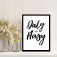 thumbnail image 2 of Qisvanset Daily Hazy Day Typography Canvas Wall Art 15.75x11.81 Inches, 2 of 8