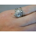thumbnail image 5 of Dazzlingdaimonds Jewels 2.30 Ctw Marquise Cut White Diamond Wedding Anniversary Engagement Bridal Set Ring 14K White Gold Plated 925 Sterling Silver 925 Sterling Silver -4.5, 5 of 5