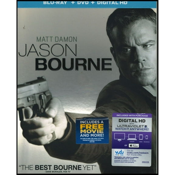 Jason Bourne (Blu-ray DVD )