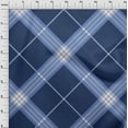 thumbnail image 3 of oneOone Organic Cotton Poplin Twill Fabric Tartan Check Print Fabric BTY 42 Inch Wide, 3 of 4