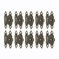 thumbnail image 1 of 10 Pcs Antique Bronze Iron Jewelry Box Padlock Hasps Latch Clasp Lock Wooden Box, 1 of 9