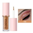 thumbnail image 1 of Fiudx Delinear Ojos Brillantes, Lápiz de Sombras Líquidas Perlado, Pincel Maquillaje de Punta Suave, Potenciador de Ojos Resistente Al Sudor, Uso Profesional Diario, Tendencia de Moda Femenina, Tamañ, 1 of 2