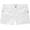 White, variant on Girls' Twill Shorts - Super Stretch Twill Pull-On Casual Shorts (Sizes: 7-16)