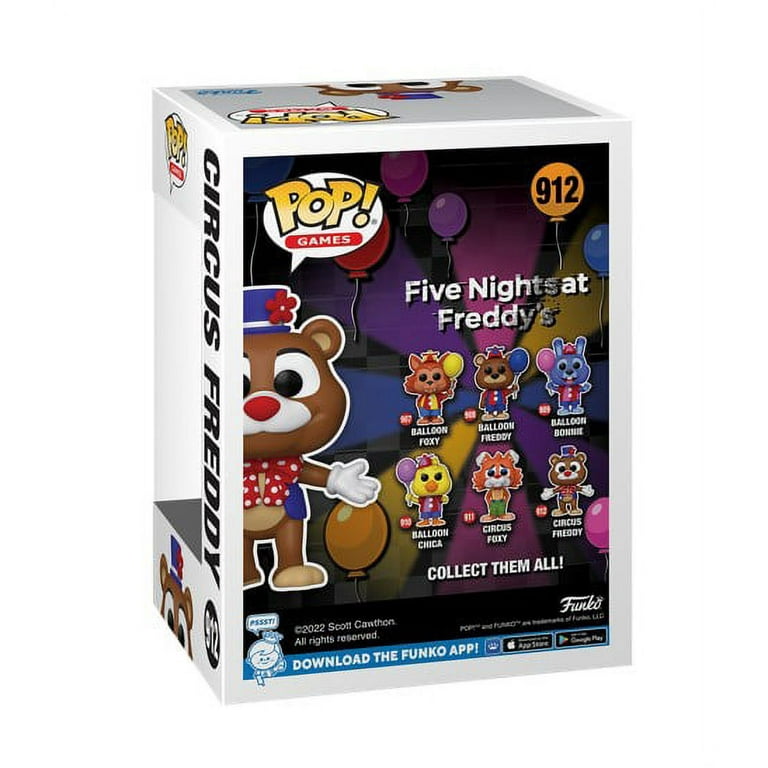 Funko Pop! Games: Five Nights At Freddy's 2 pack (Circus Foxy/ Circus Freddy)  