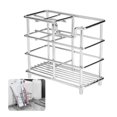 thumbnail image 1 of Kmbangi Toothpaste Rack Stainless Steel Toothpaste Storage Organizer, 1 of 6