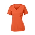 thumbnail image 5 of Sport-Tek Women LST353 Running Shirt V-Neck PosiCharge Competitor Tee, 5 of 6
