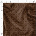 thumbnail image 2 of Soimoi Brown Fabric - By the Yard - 56 Inch Wide - Geometric Floral Textile - Contemporary and Stylish Designs for Fashion and Crafts Printed Fabric, 2 of 6