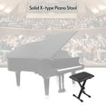 thumbnail image 4 of Amdohai Muslady Tabouret de Banc de Clavier de Piano Style X à Hauteur Réglable, 4 of 7