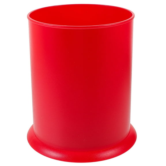 HEMOTON Cutlery Storage Utensil Holder Silverware Organizer Bin Red