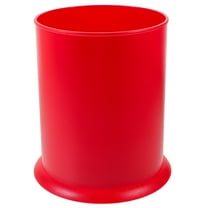 HEMOTON Cutlery Storage Utensil Holder Silverware Organizer Bin Red