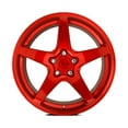 thumbnail image 4 of Rotiform 1PC Cast Aluminum Rim R149 18X8.5 5X112 GL-RED 45MM, R149188543+45, 4 of 4