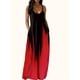 thumbnail image 4 of Plus size Summer cool style camisole long dress abstract fashion print temperament street dress, 4 of 5