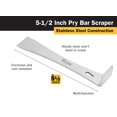 thumbnail image 2 of Raspador Pry Bar Titan Tools 11505, acero inoxidable, 14 cm, 2 of 4