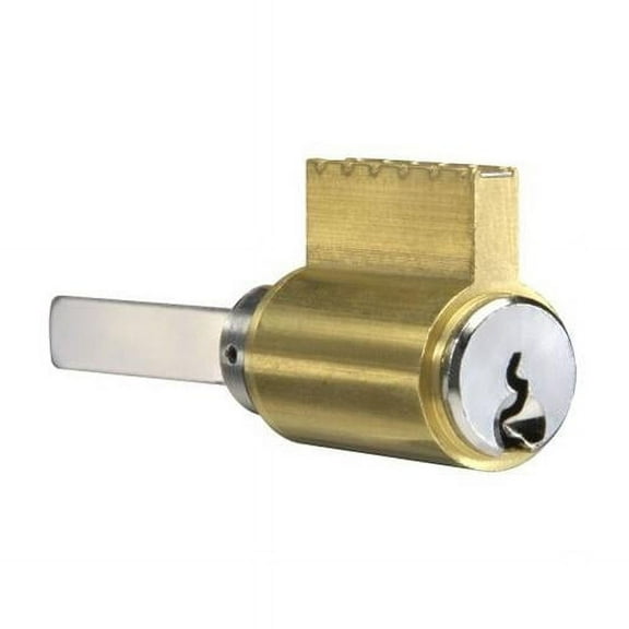 Yale 1802-GA626 Commercial 6 Pin Single Section GA Keyway Cylinder for Key in Levers, Satin Chrome