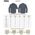 thumbnail image 7 of Weilanxin Men's Sun Protection Fishing Shirts Long Sleeve Travel Work Shirts for Men UPF50+ Button UP Shirts with Zipper Pockets White M, 7 of 7