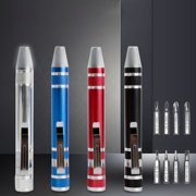 Multipurpose Pocket Screwdriver Tool Set 8 Head for Precisions Device Maintenance Electronics Repairing Tools