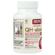 Jarrow Formulas QH-Absorb, High Absorption/Enhanced Stability, 200 mg, 60 Softgels